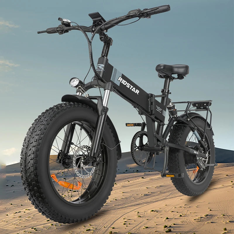 -H20 Mountain Electric Bicycle for Adults, EBIKE, Urban Commuting Bikes, 48V, 15Ah, 45Km, H 20, 1000W