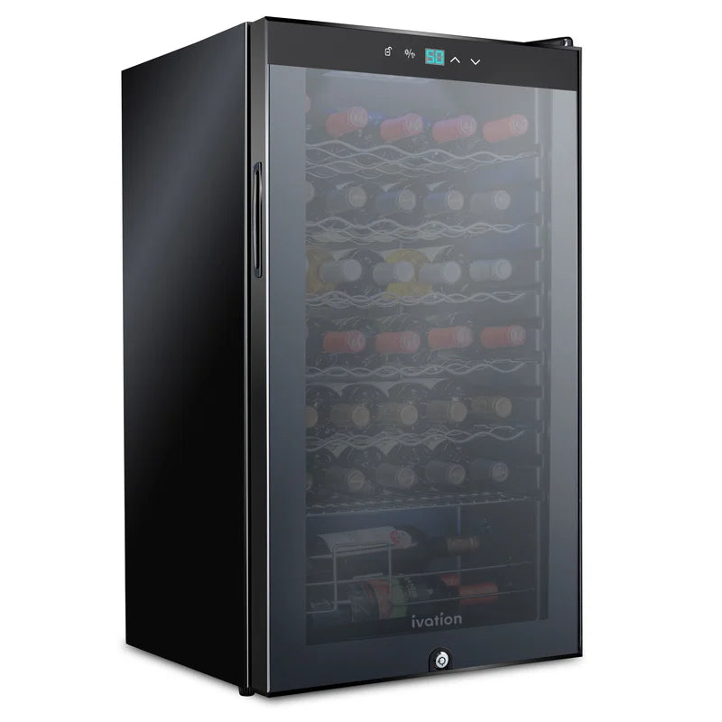 Single Zone 18.7'' Freestanding 34 Bottle Wine Refrigerator Success