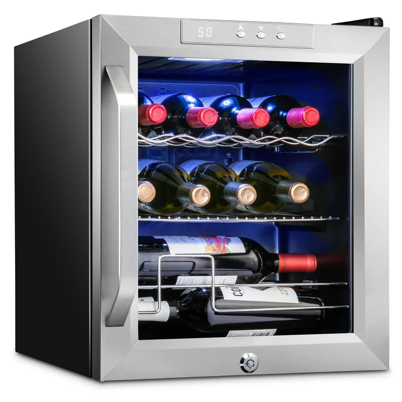 Single Zone 17.3'' Freestanding 12 Bottle Wine Refrigerator Success