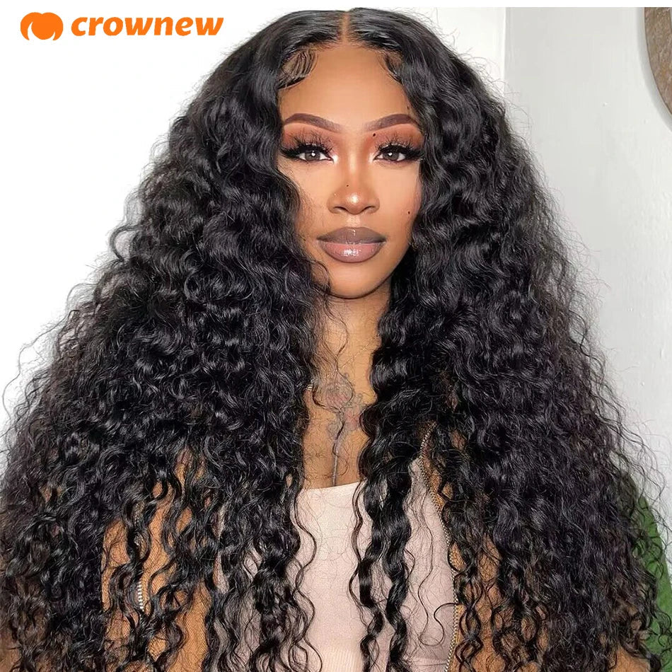 Curly Lace Front Human Hair Wig 13X4 Hd Lace Front Human Hair Wig Preplucked 100% Real Human Hair Lace Frontal Wig