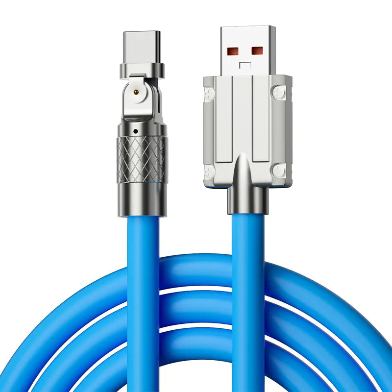 180 degree rotation Fast Charging type C charger