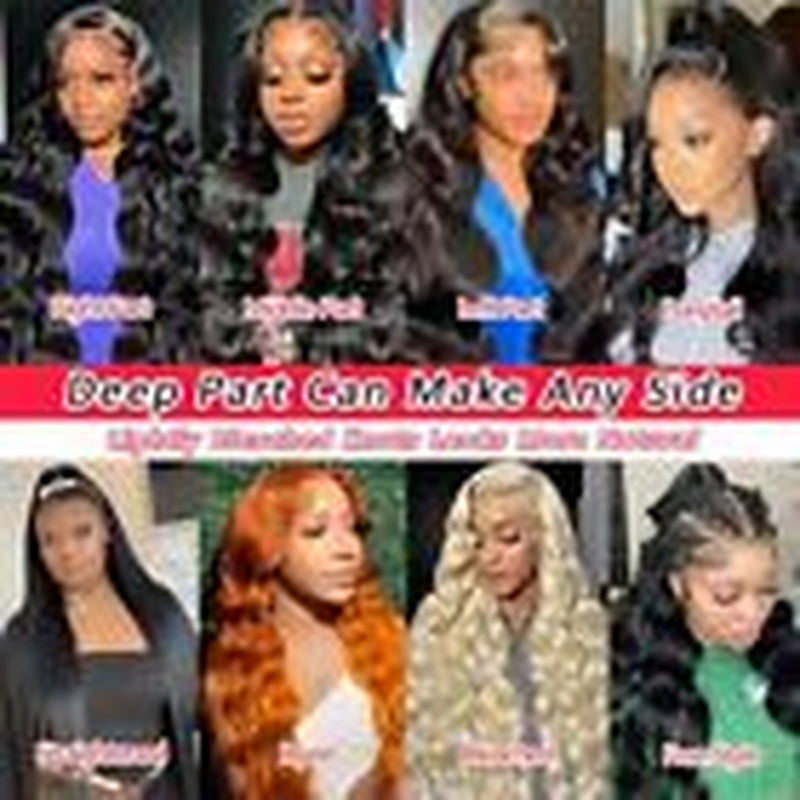 13X6 Lace Front Wigs Human Hair Pre 28 Inch 13X6 Body Wave Human Hair Wig