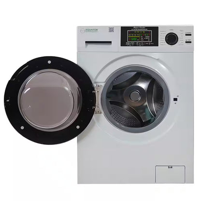 1.62 Cu. Ft./15Lbs Fully Built-In All-In-One Washer Dryer Combo Ventless 110V in White