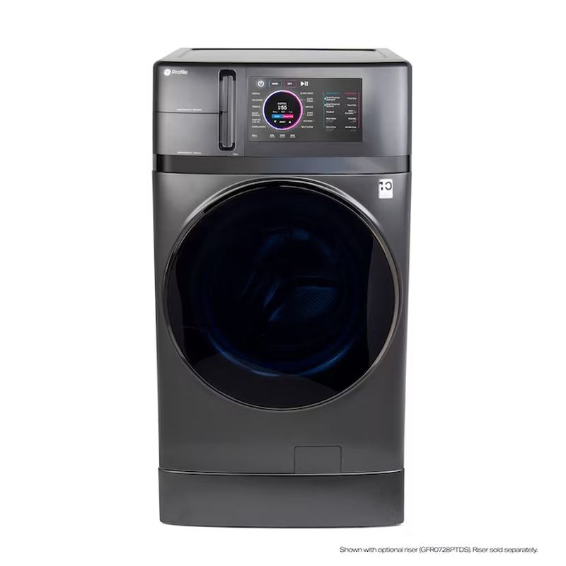 Profile 4.8-Cu Ft Capacity Carbon Graphite Ventless All-In-One Washer/Dryer Combo ENERGY STAR