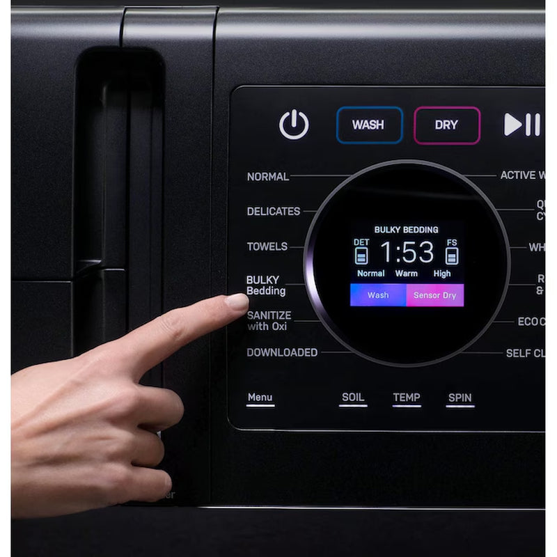 Profile 4.8-Cu Ft Capacity Carbon Graphite Ventless All-In-One Washer/Dryer Combo ENERGY STAR