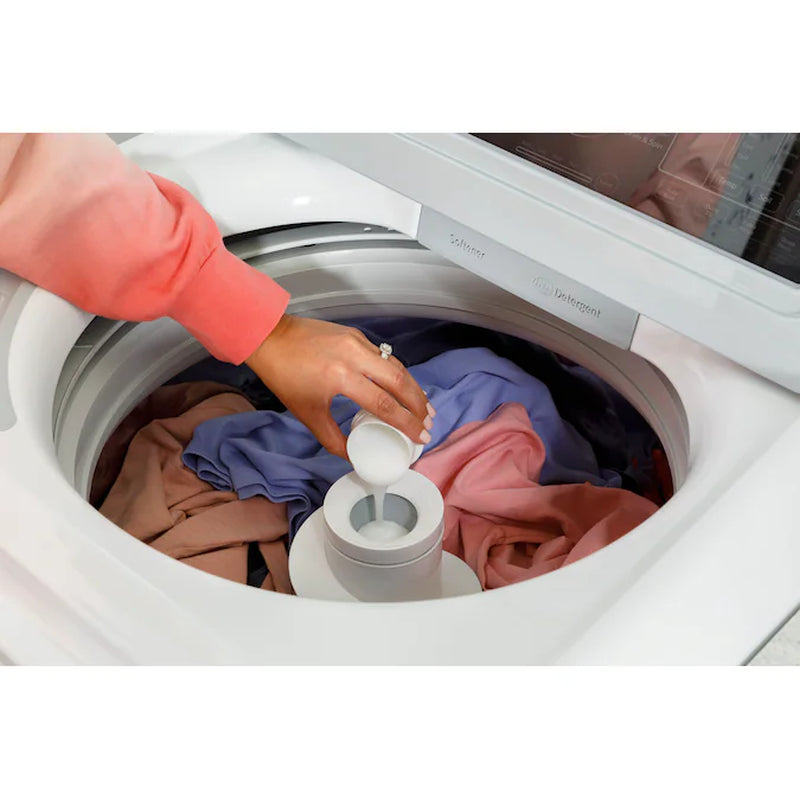 4.5-Cu Ft High Efficiency Agitator Top-Load Washer (White)