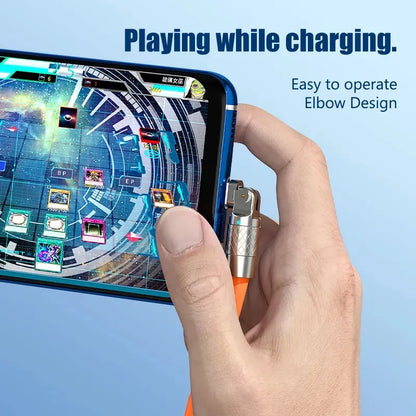 180 degree rotation Fast Charging type C Android charger