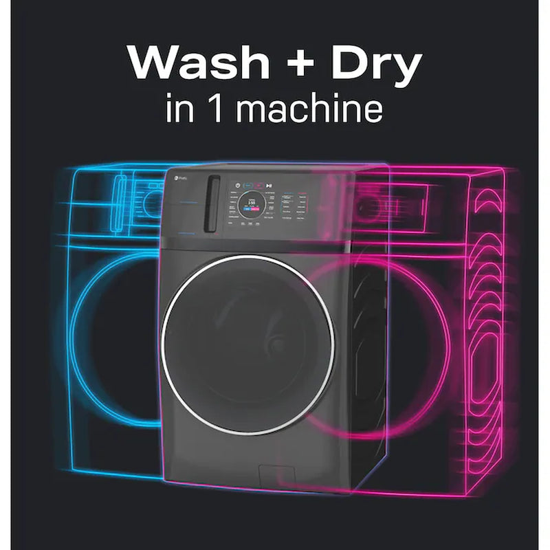 Profile 4.8-Cu Ft Capacity Carbon Graphite Ventless All-In-One Washer/Dryer Combo ENERGY STAR